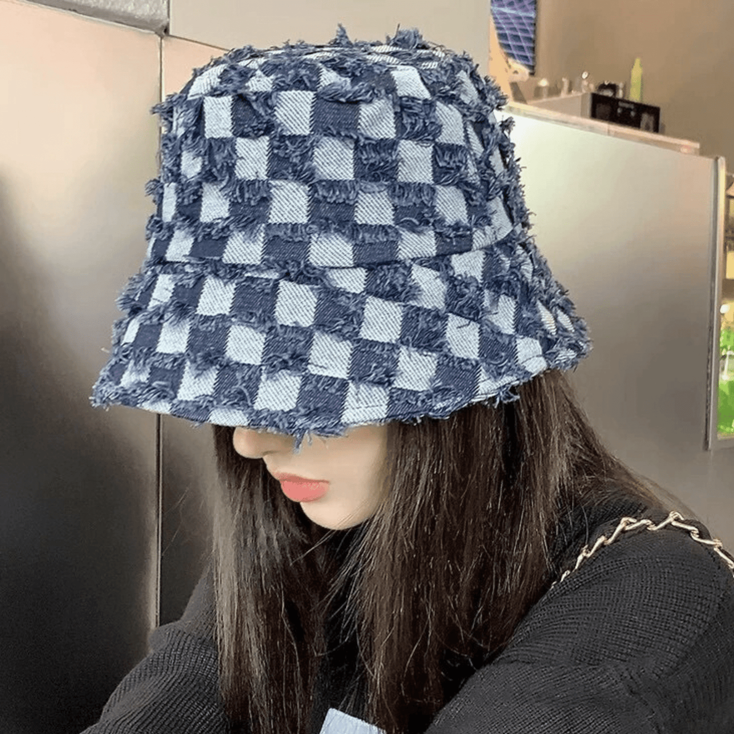 BlueWave Denim Bucket Hat