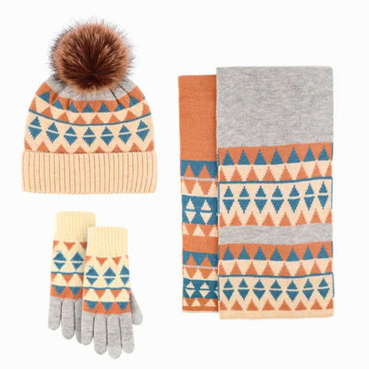 Cashmere 3-Piece Winter Set